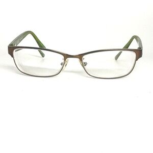 Coach HC 5033 Alyson Eyeglasses Brown Dark Silver Green Tortoise 53-16-135 22228